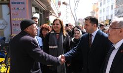 CHP Afyonkarahisar Milletvekili Adayları Esnaf ve Vatandaşları Ziyaret Etti