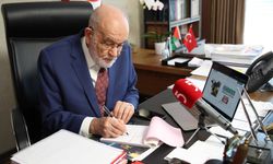 Genel Başkanımız Temel Karamollaoğlu, Kurban Bağışını İMG'ye Yaptı