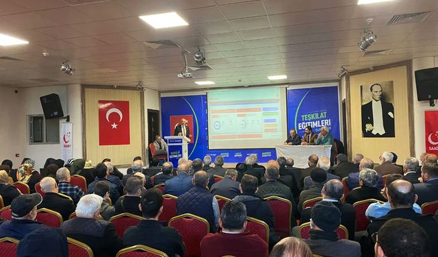 Saadet Partisi Teşkilat İçi Eğitim Çalışmaları Devam Ediyor