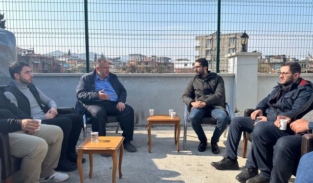 Konya Milletvekilimiz Abdulkadir Karaduman Hatay’da GİK Üyemiz Necmettin Çalışkan’ı Ziyaret Etti