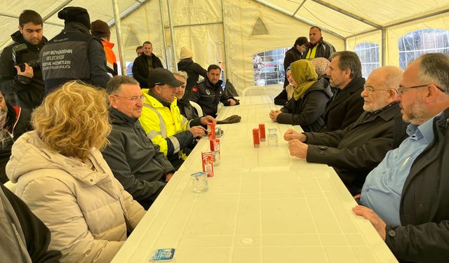 Genel Başkanımız Temel Karamollaoğlu, Hatay Büyükşehir Belediye Başkanı Lütfü Savaş İle Görüştü