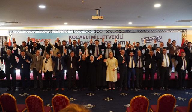 Kocaeli İl Başkanlığımız Aday Adaylarını Tanıttı