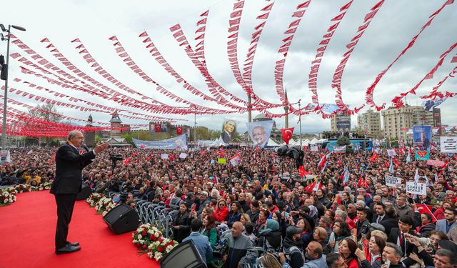 Millet İttifakı Cumhurbaşkanı Adayı Kemal Kılıçdaroğlu Kayseri’de Millet Buluşması Mitingine Katıldı