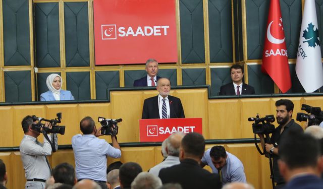 Saadet Partisi İlk Grup Toplantısını Gerçekleştirdi