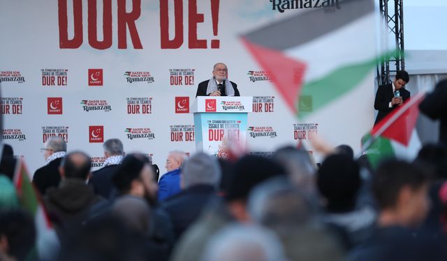 Genel Başkanımız Karamollaoğlu: "Bir Gün Bu Zulüm Bitecek ve Zulmü Kınamakla Yetinenlerden Hesap Sorulacak"