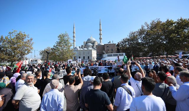 Saadet Partisi Filistin’in Sesi Olmak İçin Meydanlarda: Vicdanının Sesini Duy, Harekete Geç!